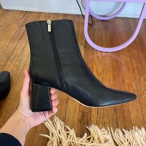 Marc Fisher Rudie Black Ankle Booties